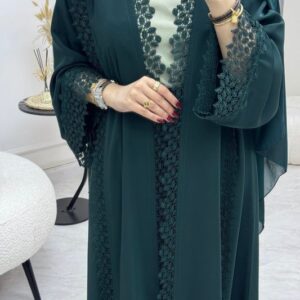 Midnight Open Abaya